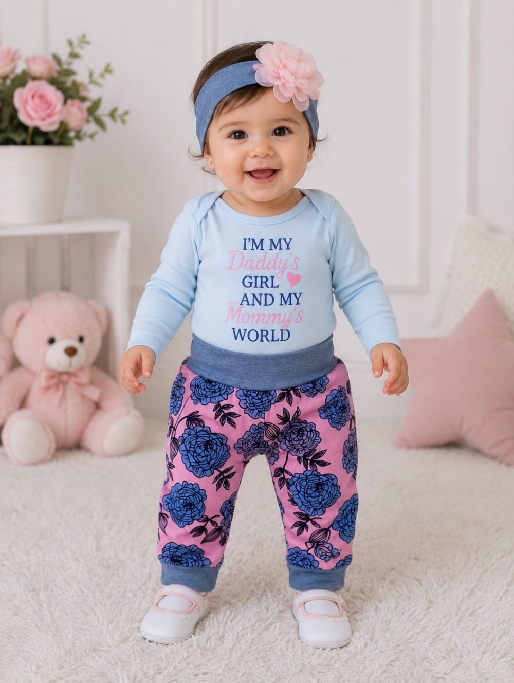 Matching set for girl.